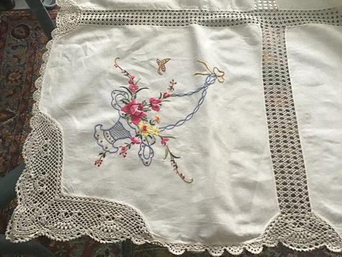 Nappe - 264 cm - 172 cm - Nappe rectangulaire avec douze, Antiek en Kunst, Curiosa en Brocante