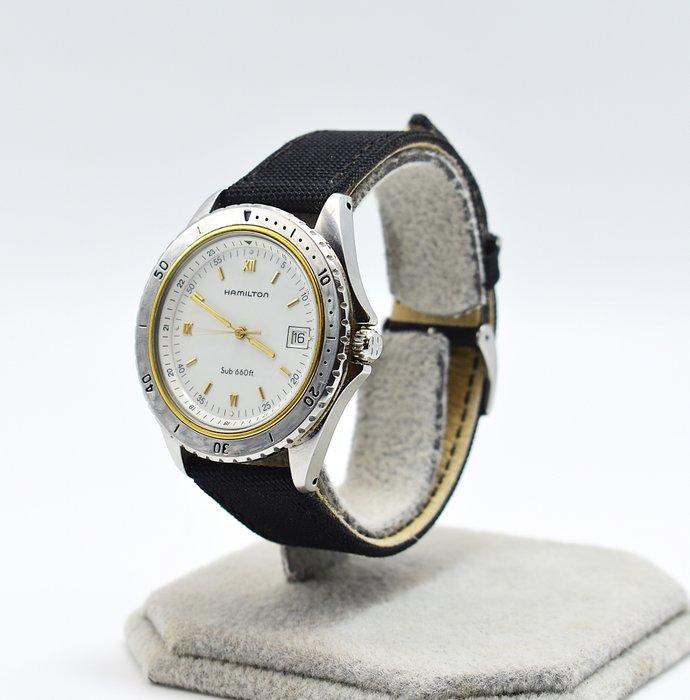 Hamilton - Sub - Sans prix de réserve - Quartz - Lancaster, Handtassen en Accessoires, Horloges | Heren