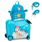 2dekans | Coast Set van 2 stuks bagage voor kinderen -, Ophalen of Verzenden, Nieuw