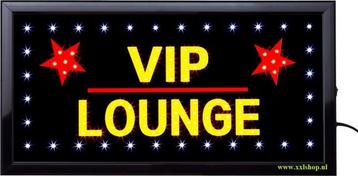 VIP lounge LED bord lamp verlichting licht bak reclamebord, Verzenden, Nieuw
