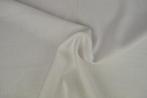 10 meter linnen viscose - Wit, Verzenden, 120 cm of meer, Wit, Linnen
