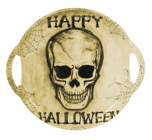 Halloween Dienblad Skelet 30cm, Hobby en Vrije tijd, Feestartikelen, Nieuw, Verzenden