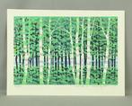 Original woodblock print - Woodland by Water C