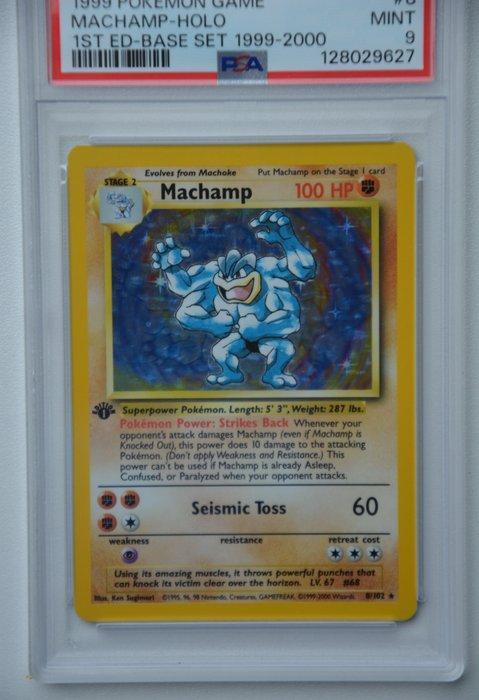 Pokémon - 1 Graded card - Machamp, 4th print (1999-2000), Hobby & Loisirs créatifs, Jeux de cartes à collectionner | Pokémon