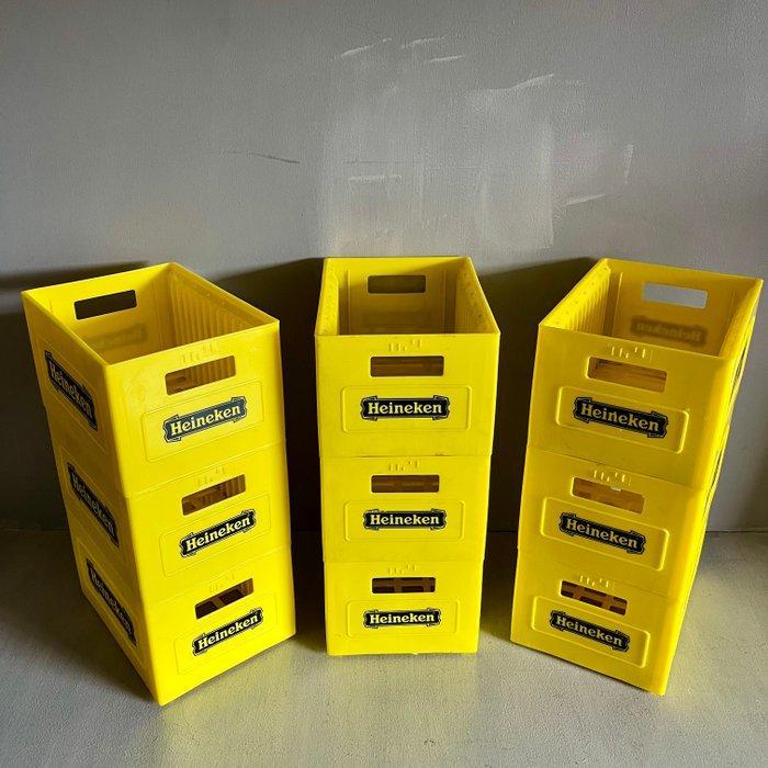 Heineken - Caisse (9) - Plastique, Antiek en Kunst, Antiek | Wandborden en Tegels