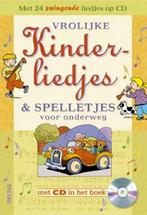 Vrolijke Kinderliedjes En Spelletjes Voor Onderweg Met Cd, Verzenden, Zo goed als nieuw