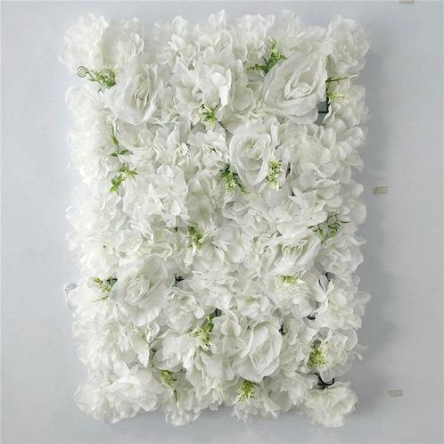 Flowerwall flower wall 40*60cm. e wit roos hortensia de, Hobby en Vrije tijd, Knutselen, Nieuw