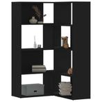 vidaXL Boekenkast 4-laags hoek 85x85x140 cm bewerkt hout, Huis en Inrichting, Kasten | Boekenkasten, Verzenden, Nieuw
