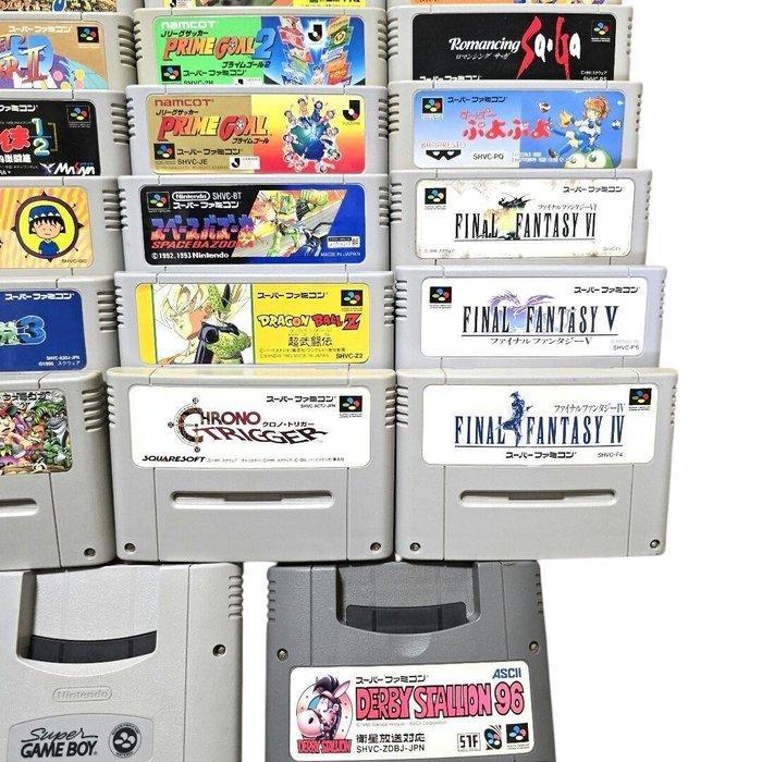 Nintendo - Nintendo Super Famicom Console & Large Game, Games en Spelcomputers, Spelcomputers | Overige Accessoires