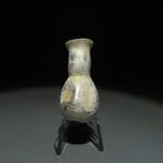 Oud-Romeins Glas Intacte fles - traan. 4,3 cm H., Verzamelen