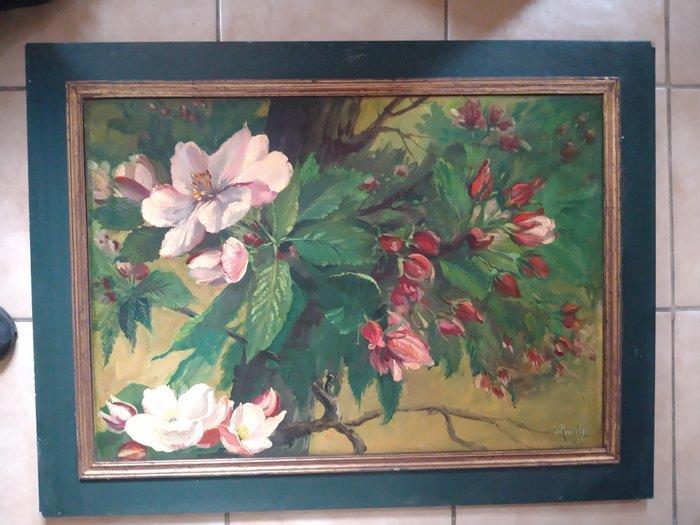 Jan Heuninckx (1918-2001) - Bloemen, Antiek en Kunst, Kunst | Schilderijen | Klassiek