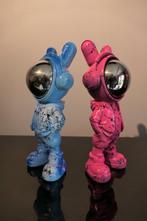 RichART - Lot de 2 astronautes POP bleu & rose en version, Antiek en Kunst
