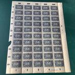 Empire allemand 1922 - 50 Mark en nuance de noir et bleu, Postzegels en Munten, Gestempeld