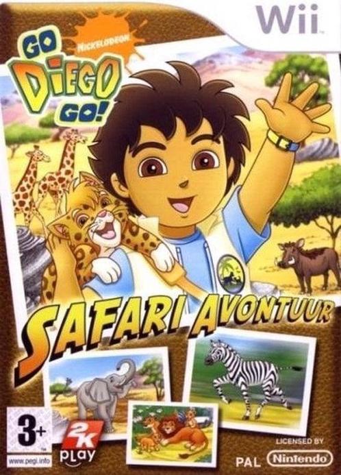 Go Diego Go! Safari Avontuur (Wii Games) (Nintendo Wii), Games en Spelcomputers, Games | Nintendo Wii, Zo goed als nieuw, Ophalen of Verzenden