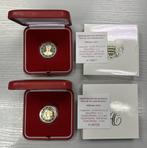 Monaco. 2 Euro 2019/2021 Honoré V + Mariage Princier (2, Postzegels en Munten
