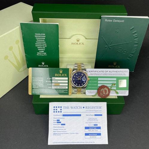 Rolex - Datejust - 116233 - Unisexe - 2010, Handtassen en Accessoires, Horloges | Heren