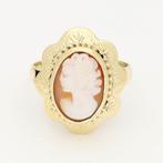 Ring - 14 karaat Geel goud - Camee, Nieuw
