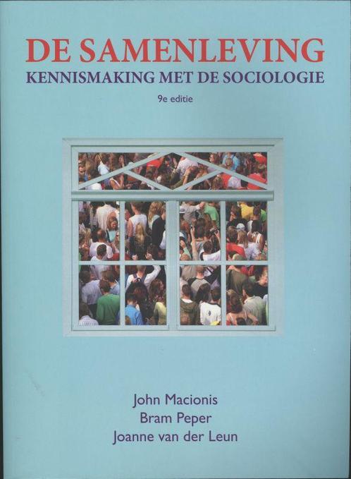 De Samenleving, 9/E 9789043016292 John Macionis, Boeken, Schoolboeken, Gelezen, Verzenden