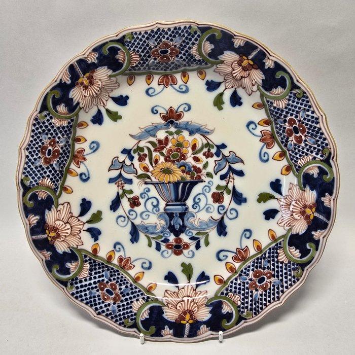 Tichelaar Makkum - drie borden van Tichelaar, één bord, Antiek en Kunst, Antiek | Glaswerk en Kristal