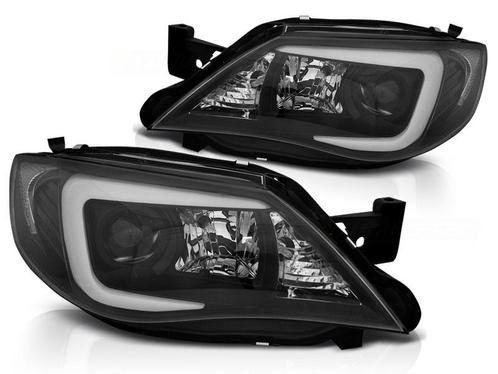 Koplampen Xenon SUBARU IMPREZA III GH 07-12 TUBE ZWART HID, Auto-onderdelen, Verlichting, Nieuw, Ophalen of Verzenden