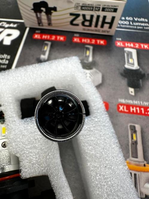 KIT DE PHARE LED SIRIUS HIR2 12V 6500K AVEC VENTILATEUR, Auto-onderdelen, Verlichting, Verzenden