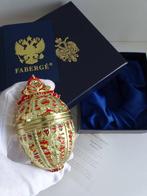 Figure - Fabergé style - Imperial ornament Egg -Certificate, Maison & Meubles