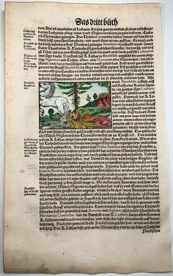 Heinrich Vogtherr (the Elder) & Hans Holbein - 2 woodcuts on