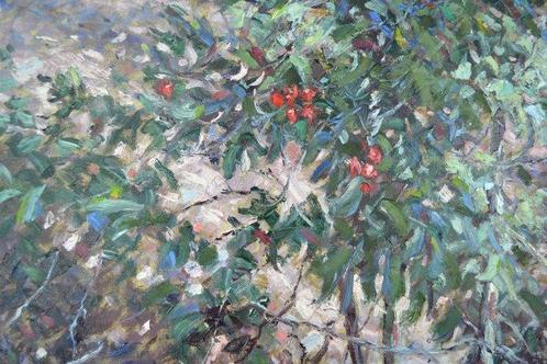 Chris van Dijk (1952) - Impressionist  Nature morte dans la, Antiek en Kunst, Kunst | Schilderijen | Klassiek
