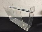 Porte-revues - Vitrine vintage en plexiglas avec support, Huis en Inrichting, Nieuw