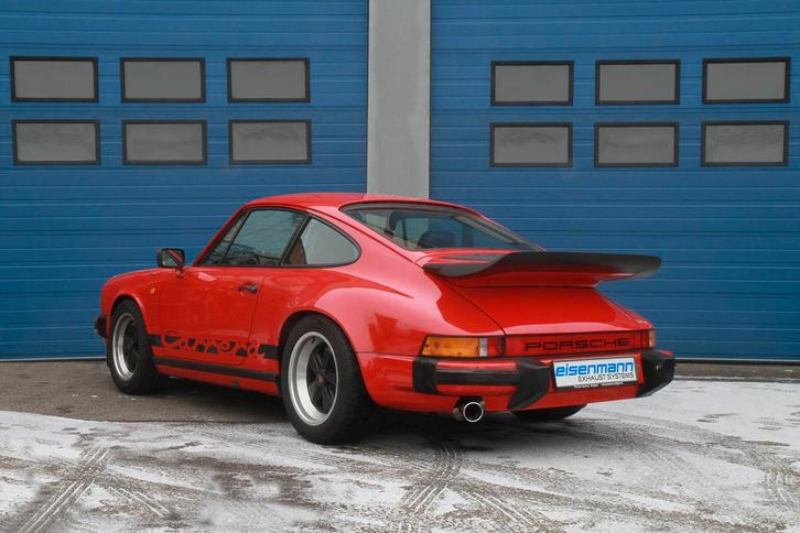 Einddemper Porsche 911 G-Model | Eisenmann Sport 1 x Ø83 mm, Auto-onderdelen, Uitlaatsystemen, Nieuw, Verzenden