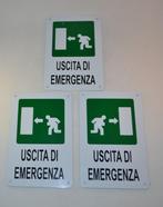 Sortie de secours - Panneau routier/de signalisation (3) -, Antiquités & Art