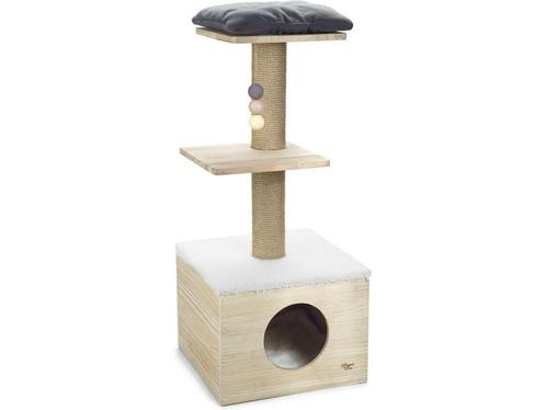 Designed by Lotte Kamina - Krabpaal - 40 x 40 x 95, Dieren en Toebehoren, Katten-accessoires, Nieuw, Verzenden