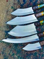 Couteau de cuisine - Chefs knife - Résine, bois et acier de