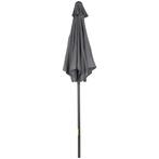 TRUUSK Zeshoekige Parasol Ø196 cm - Draaibaar en Kantelbaar, Tuin en Terras, Verzenden, Nieuw