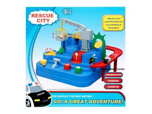 Veiling - Rescue City Auto-Stad - Kinderspeelgoed, Kinderen en Baby's, Speelgoed | Buiten | Los speelgoed, Nieuw