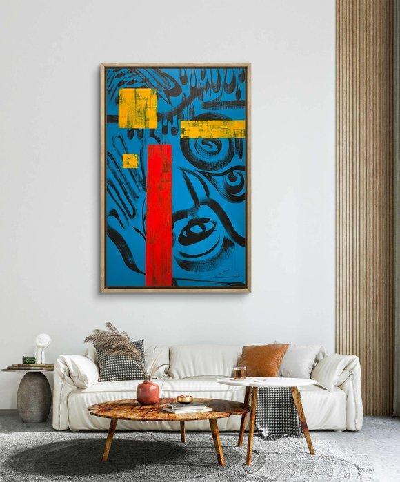 Danae Huerta - Calma Húmeda - XL - (no reserve), Antiek en Kunst, Kunst | Schilderijen | Modern