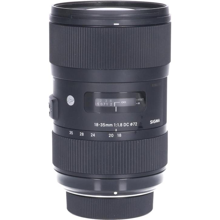 Tweedehands Sigma 18-35mm f/1.8 DC HSM Art Nikon F CM1837, Audio, Tv en Foto, Foto | Lenzen en Objectieven, Overige typen, Gebruikt