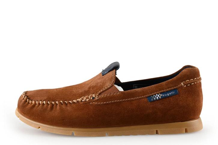Bugatti Instappers in maat 42 Cognac | 5% extra korting, Kleding | Heren, Schoenen, Overige kleuren, Zo goed als nieuw, Overige typen