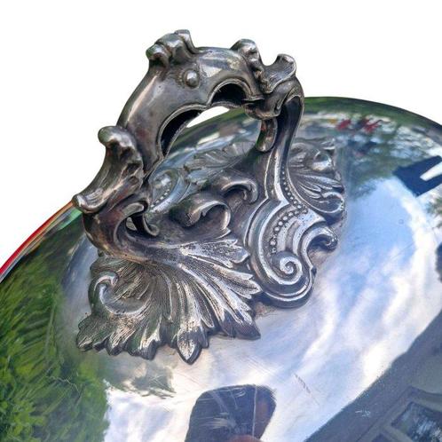 Serveerschaal - Verzilverd - 1940s Cloche X Large, Antiek en Kunst, Antiek | Meubels | Tafels