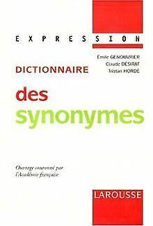 Dictionnaire des synonymes  Désirat, Claude, Genouvri..., Boeken, Overige Boeken, Gelezen, Verzenden
