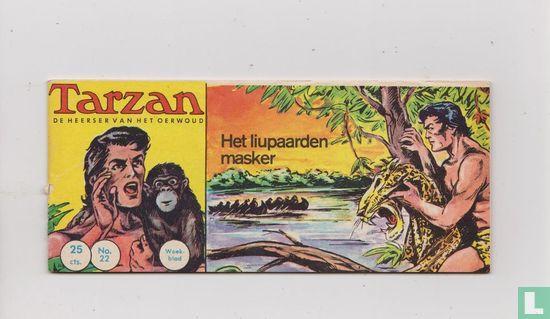Tarzan - Het luipaarden masker - 1962, Boeken, Stripverhalen, Zo goed als nieuw, Eén stripboek, Verzenden
