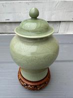 Vase avec couvercle - Porcelaine - Chine (Sans prix de