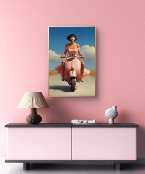 Le Yack (1972) - Ride into Freedom - Hand signed, Antiek en Kunst, Antiek | Overige Antiek