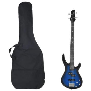 vidaXL Basgitaar voor beginners elektrisch met tas 4/4 46 beschikbaar voor biedingen