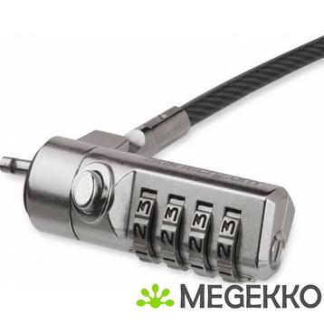 StarTech.com LTLOCK4D kabelslot Zwart, Zilver 2 m beschikbaar voor biedingen
