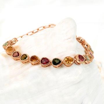 Zonder Minimumprijs - Armband Zilver - 9.00ct. tw.