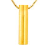 Fako Bijoux® - Ashanger / Assieraad - Cilinder - Edelstaal -, Bijoux, Sacs & Beauté, Colliers, Verzenden