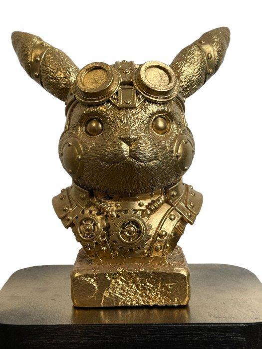 Daluxe Art - 1999 • Golden Pikachu – Steampunk Collector’s, Antiek en Kunst, Kunst | Designobjecten
