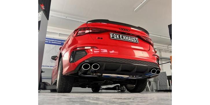 FOX Audi S3 GY - sedan half systeem van OPF met uitlaatklepp, Autos : Pièces & Accessoires, Systèmes d'échappement, Envoi