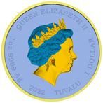 Tuvalu. 1 Dollar 2022 The Simpsons Seasons Greetings Light